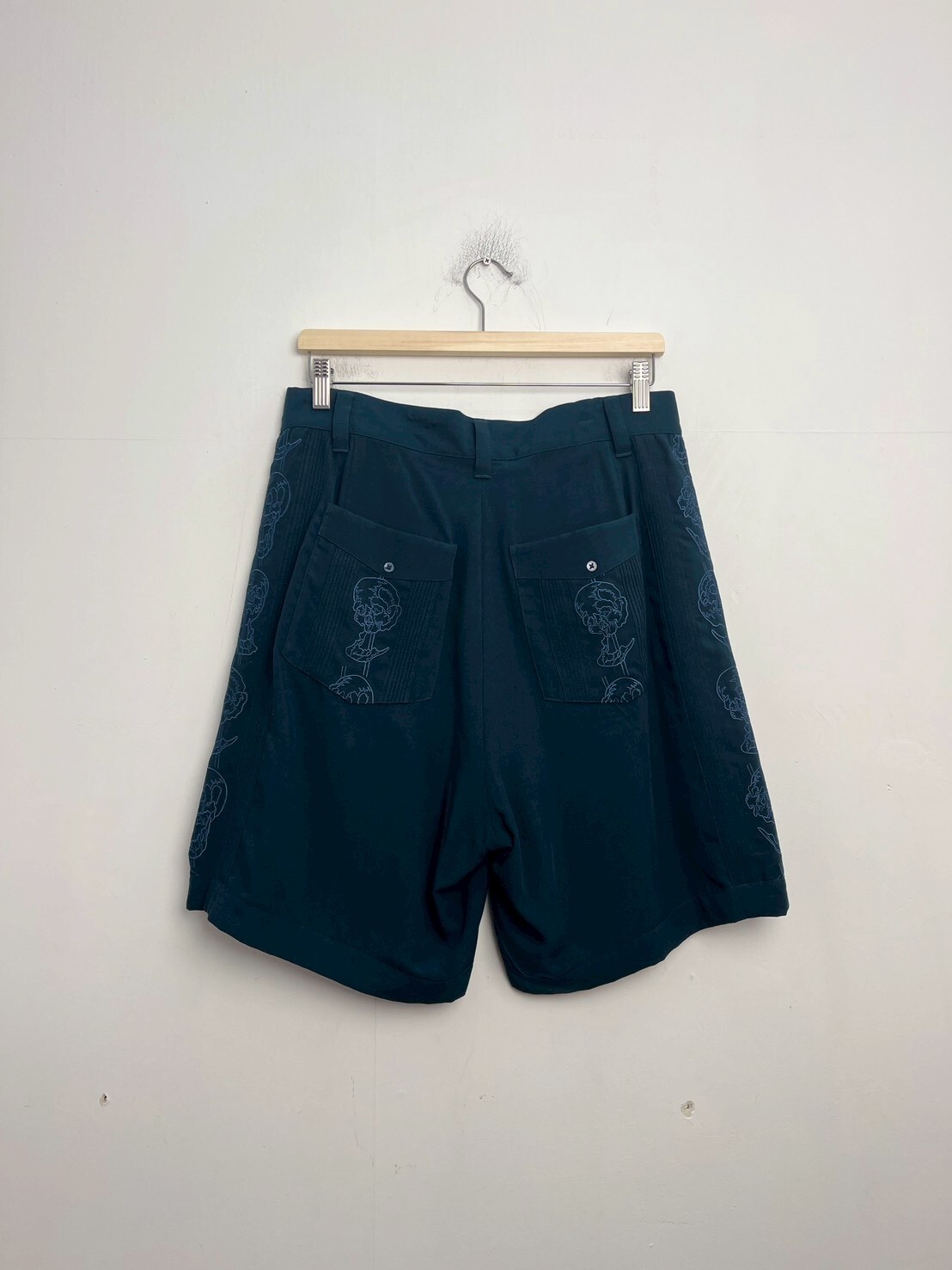 Wacko Maria x 56 Tattoo Studio embroidered shorts SIZE M