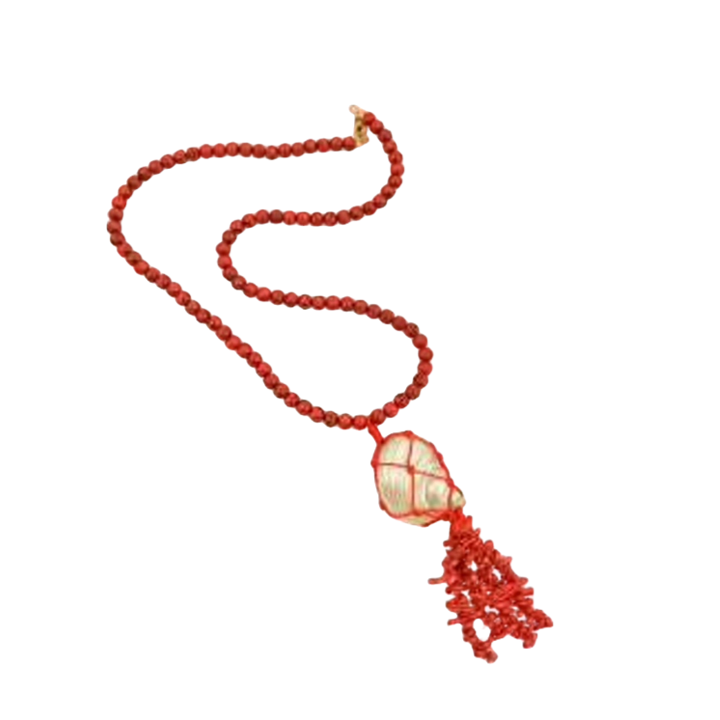 1MY0524-135 [MAYOL] Corallo Rosso Necklaces #N80 (EU)