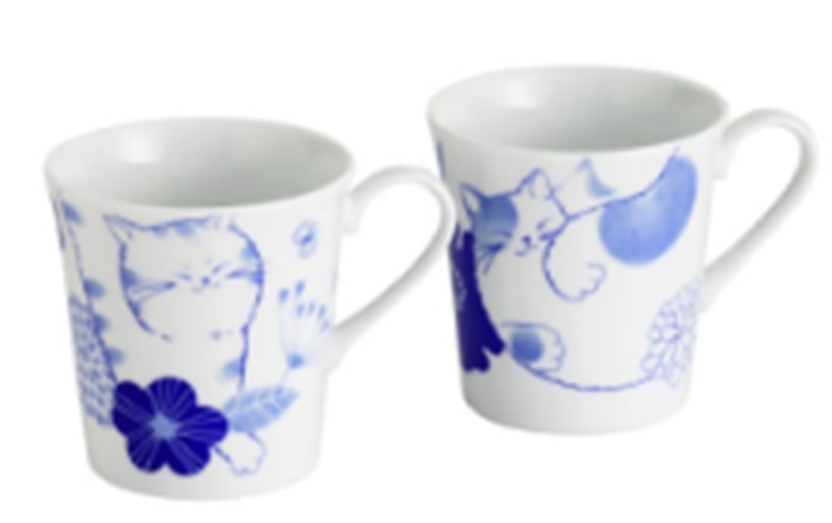 AE048【CERAMIC-天真貓】馬克杯2件套