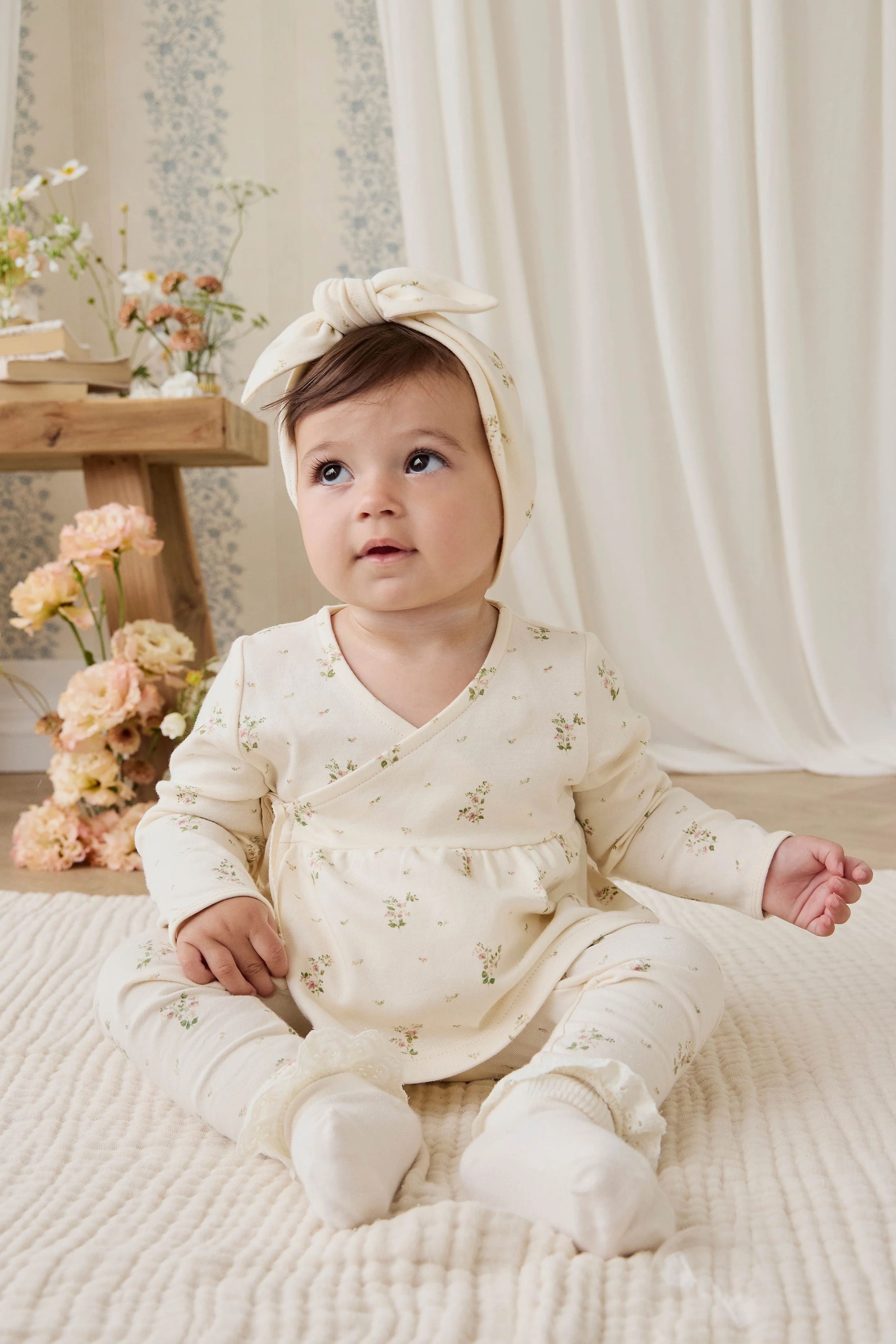 【預購】JAMIE KAY -Organic Cotton Everyday Legging (Josepha Egret Small)