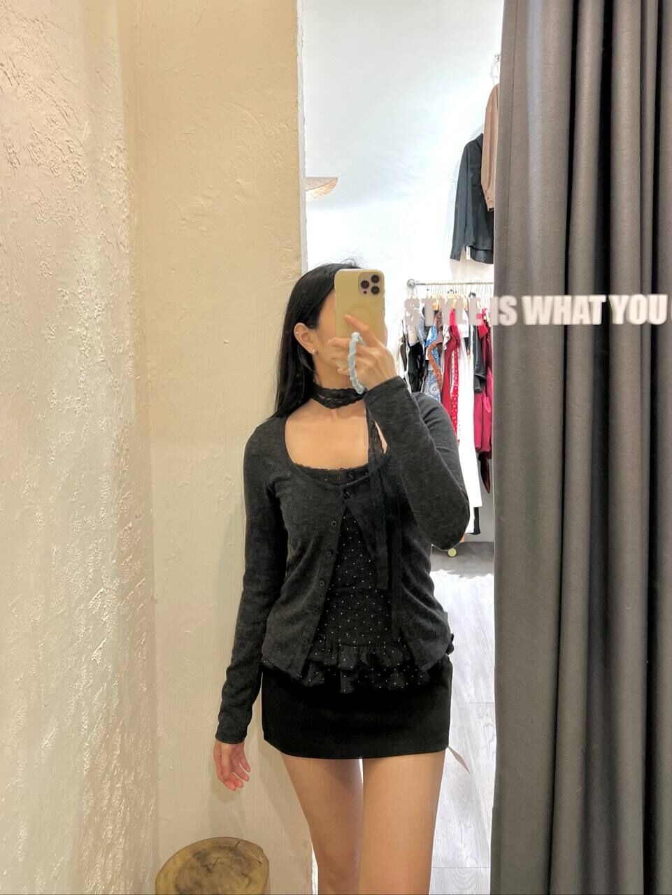 Long Sleeve Dot Set