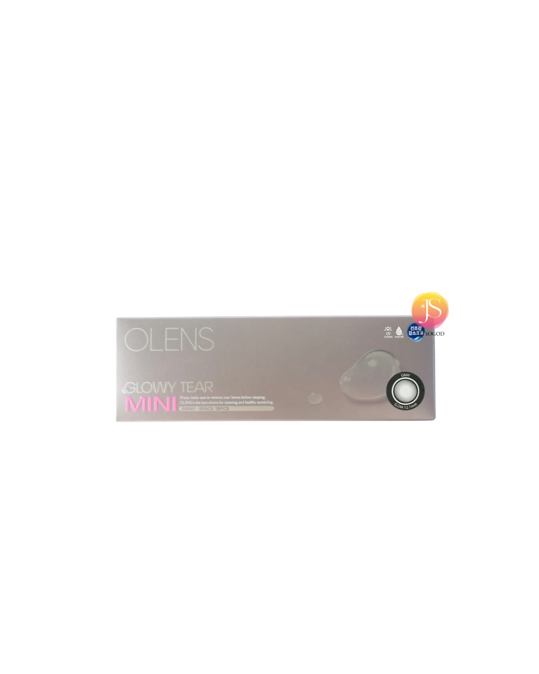 OLENS Glowy Tear MINI 1 day (Gray)(10片)