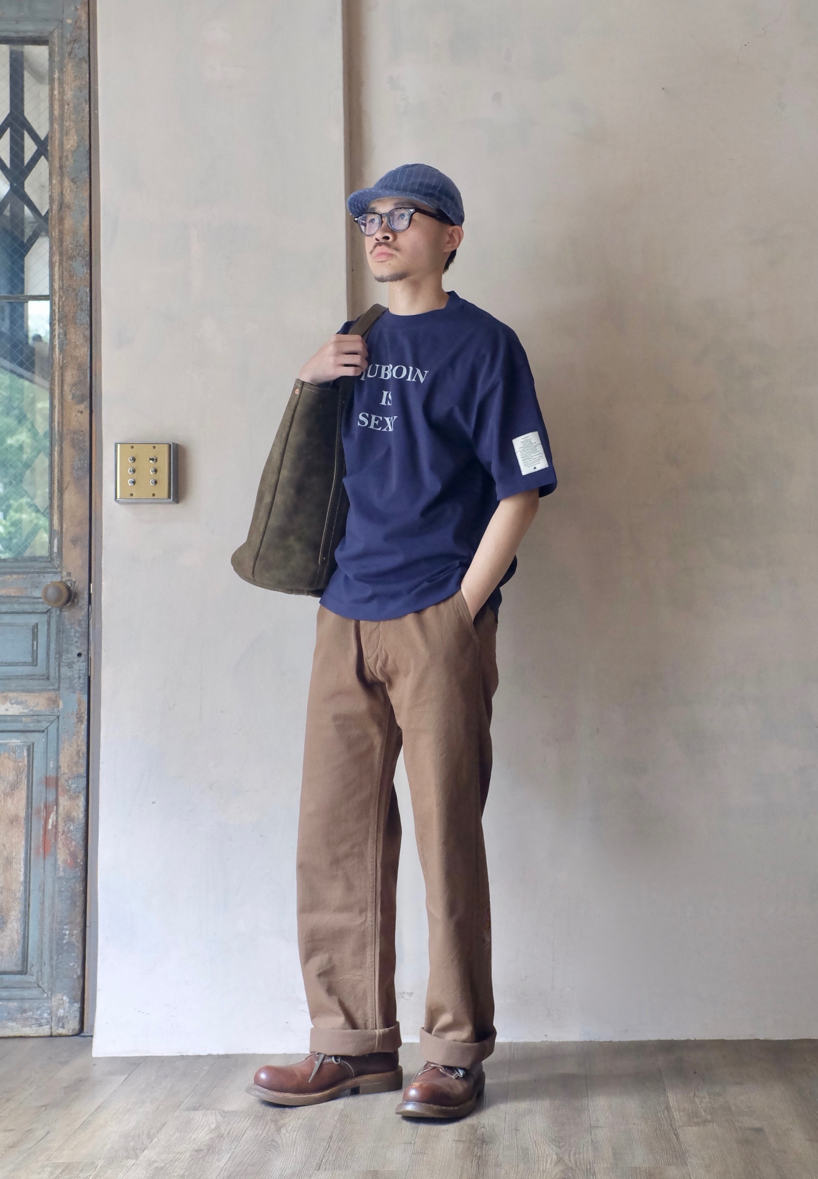 Club Stubborn Stubborn is Sexy Tee / Navy