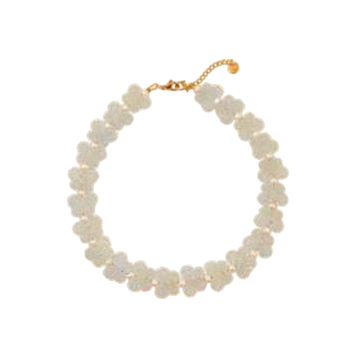 1MY0524-183 [MAYOL] Sugar Honey Honey White Necklaces #N128 (EU)