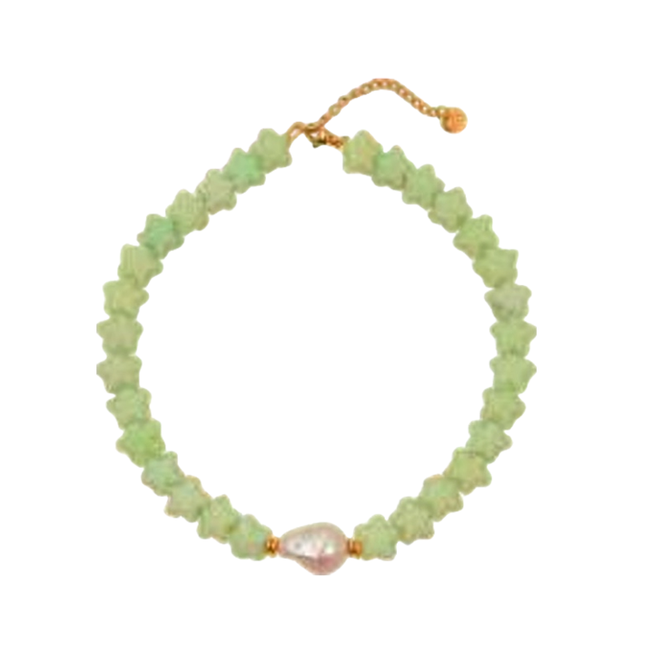 1MY0524-186 [MAYOL] Revenge Of The Nerds Green Necklaces #N131 (EU)