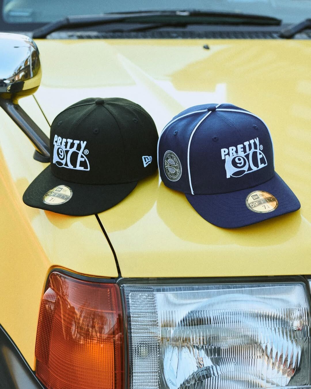 PRETTYNICE x 9CE x New Era｜PPRETTY 9CE 59FIFTY Fitted Hat (Light Navy)