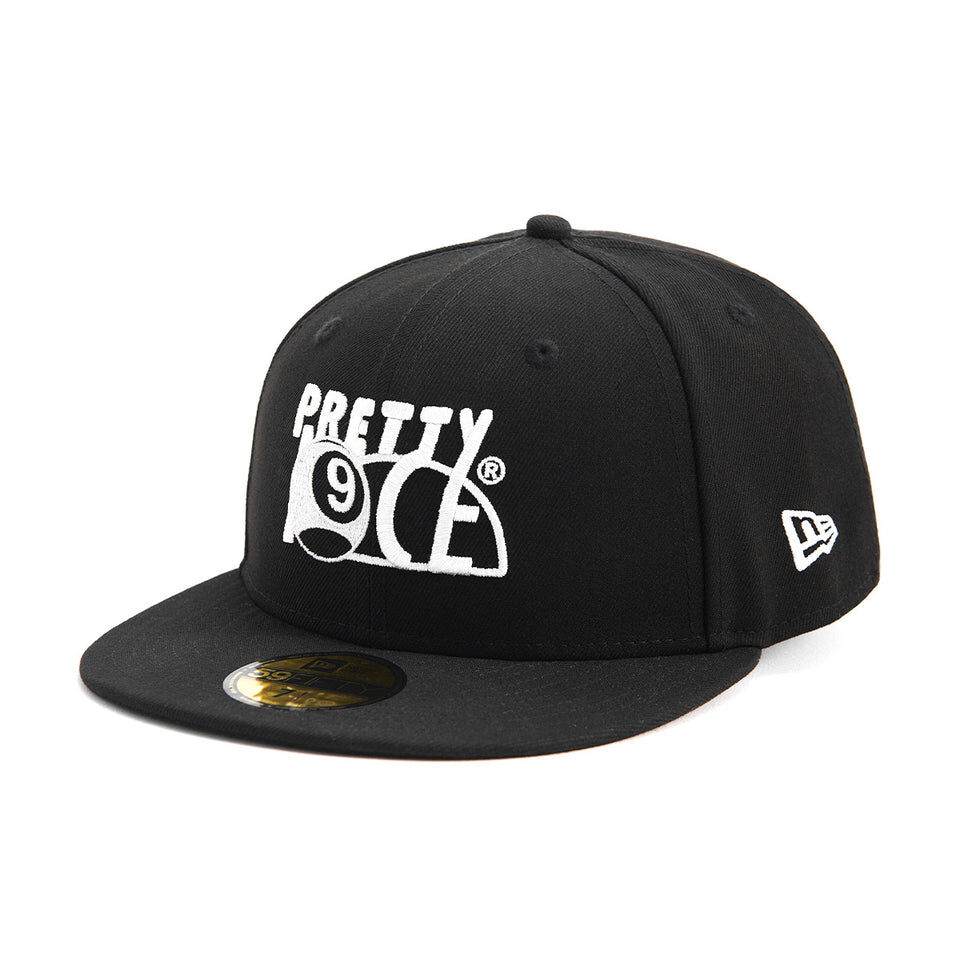 PRETTYNICE x 9CE x New Era｜PPRETTY 9CE 59FIFTY Fitted Hat (Black)