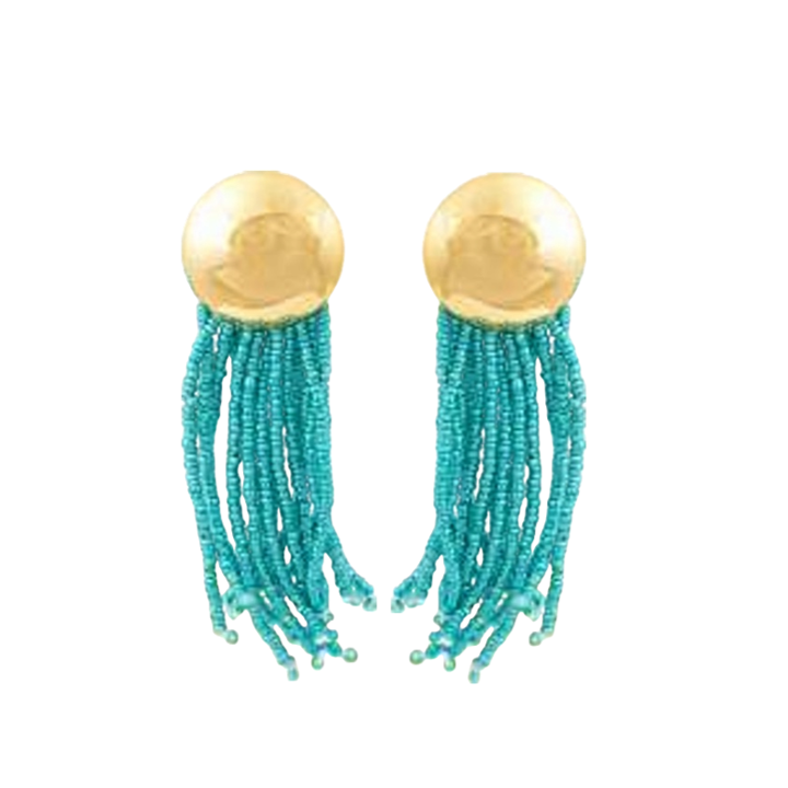 1MY0524-195 [MAYOL] Electric Barbarella Blue Earrings #E08 (EU)