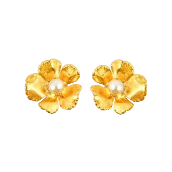 1MY0524-208 [MAYOL] Wild Orchid Earrings #E21 (EU)