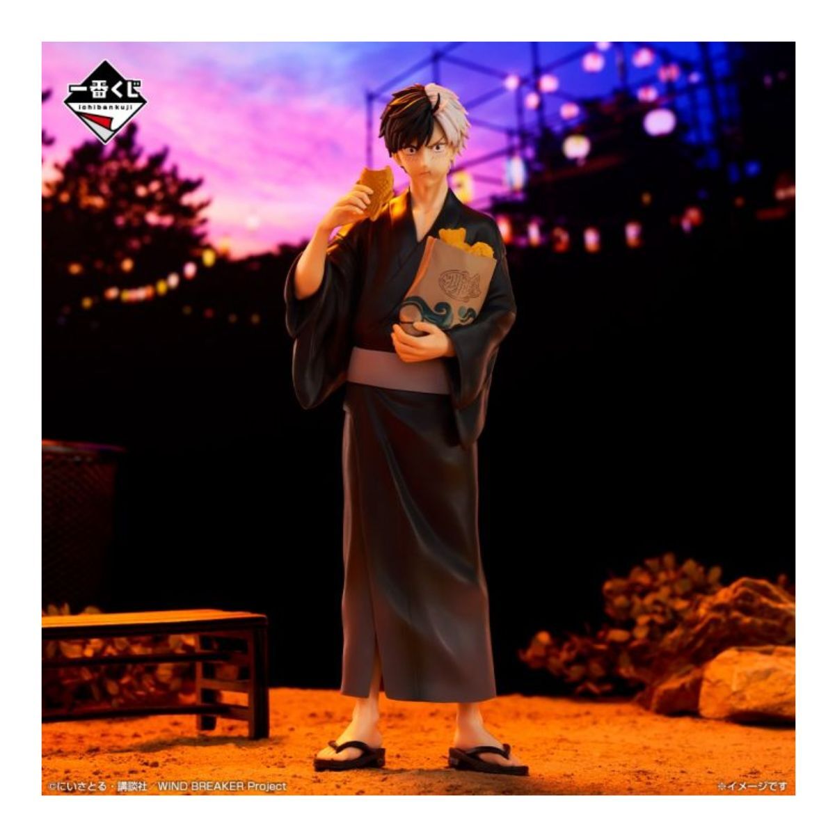 一番賞 WIND BREAKER 防風少年街頭英雄與祭典 - A賞 櫻遙浴衣造型 公仔景品模型