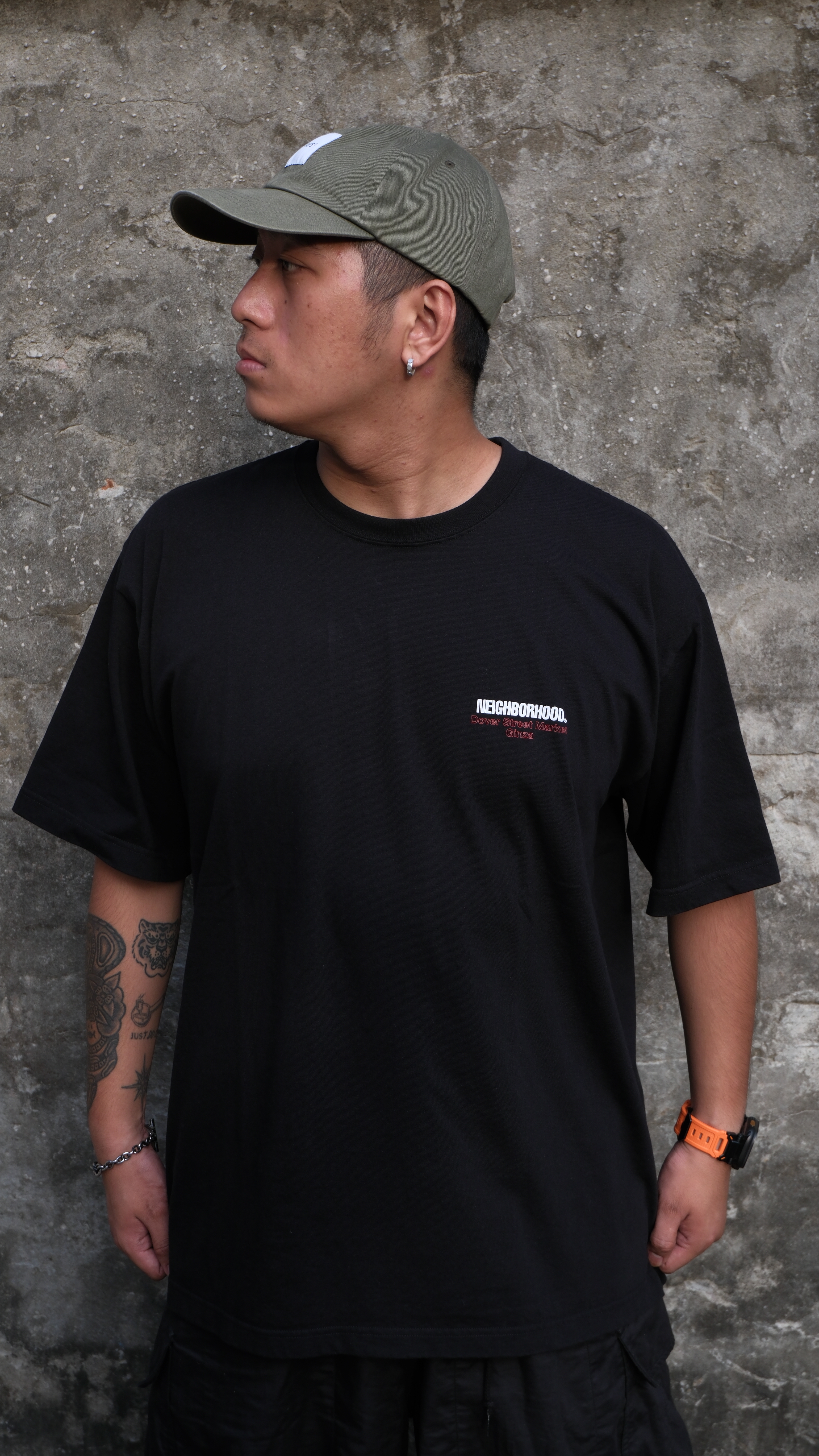 NBHD 26ss 銀座限定短T NEIGHBORHOOD 黑色 短Tee 261PCNH-ST12S