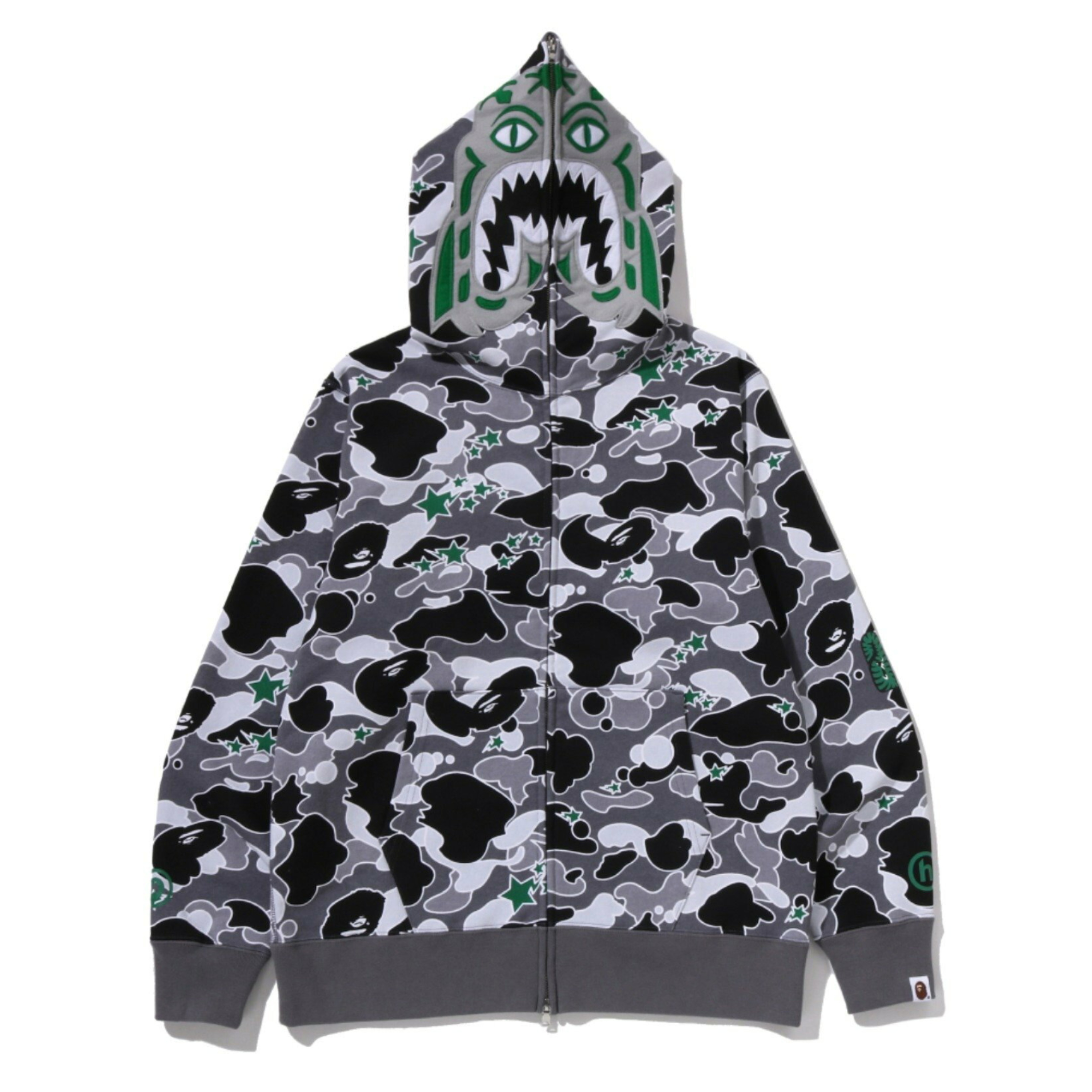 2026SS A BATHING APE BAPE® X HIDDEN STA CAMO TIGER FULL ZIP 迷彩 連帽 外套 現貨 1M23115901