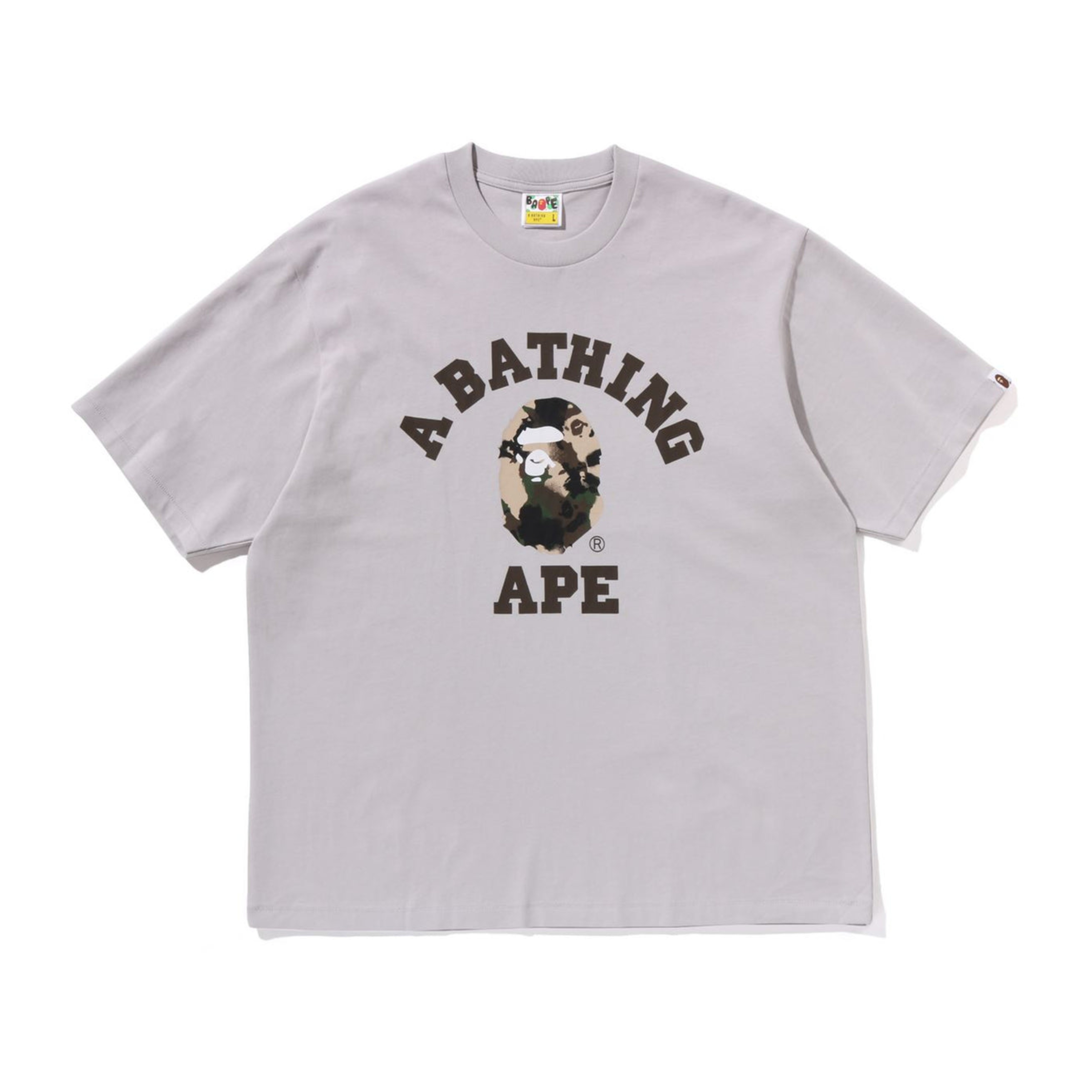 2026SS A BATHING APE BAPE Map Camo College Relaxed Fit Tee 短T 現貨