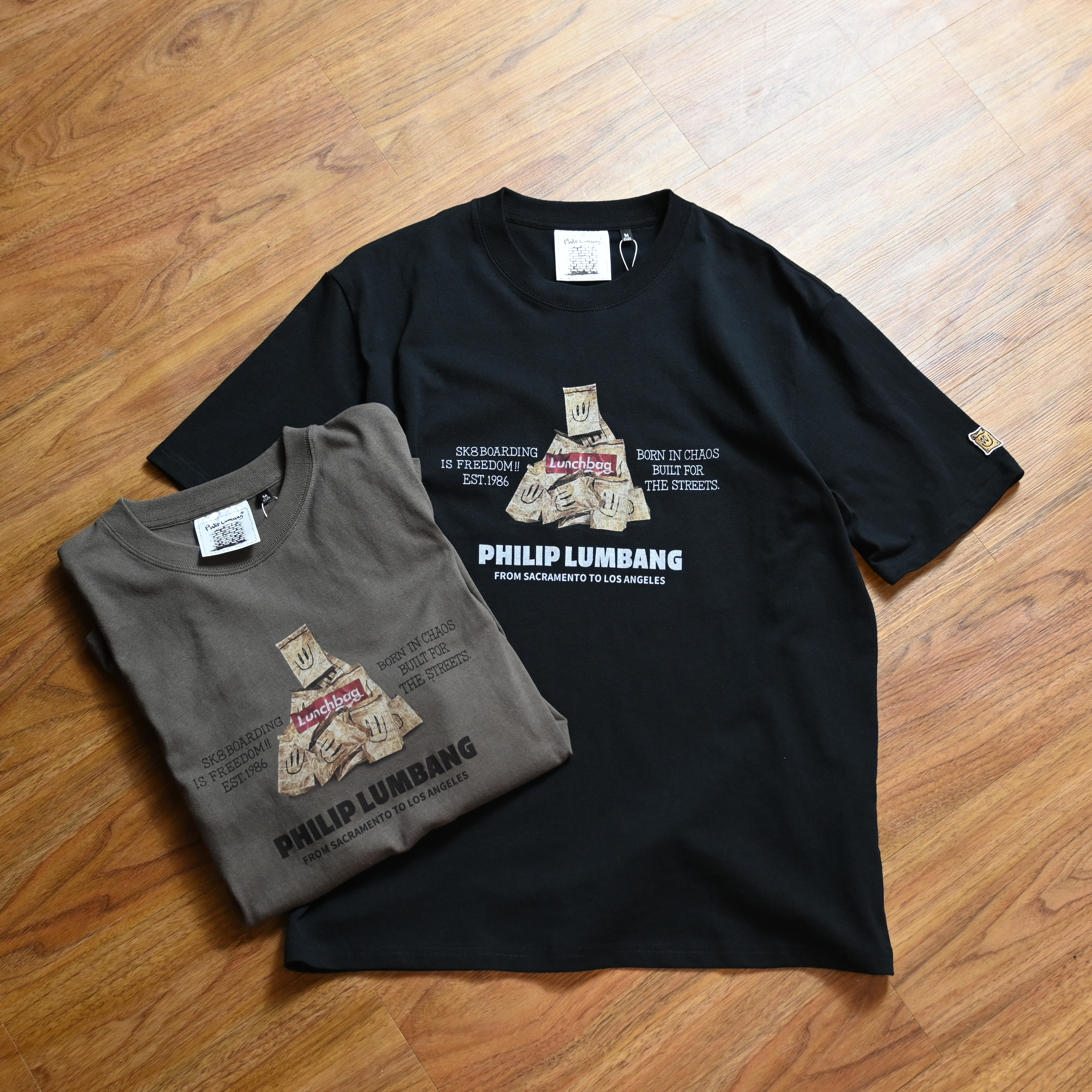 Philip Lumbang Lunch Bag Photorealistic Logo Tee