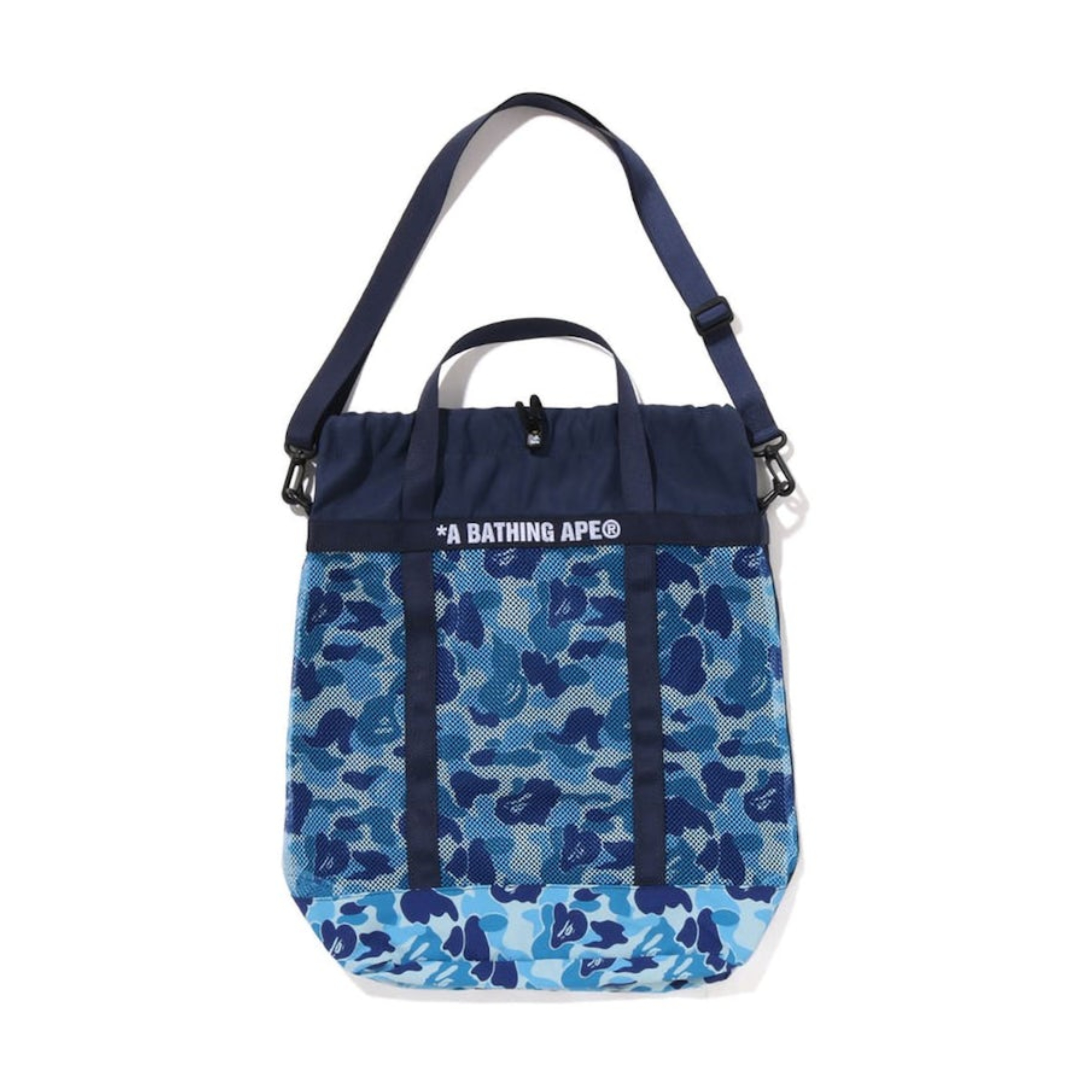 2026SS A BATHING APE BAPE ABC Camo Mesh Tote Bag 迷彩 托特包 現貨 1J30189004