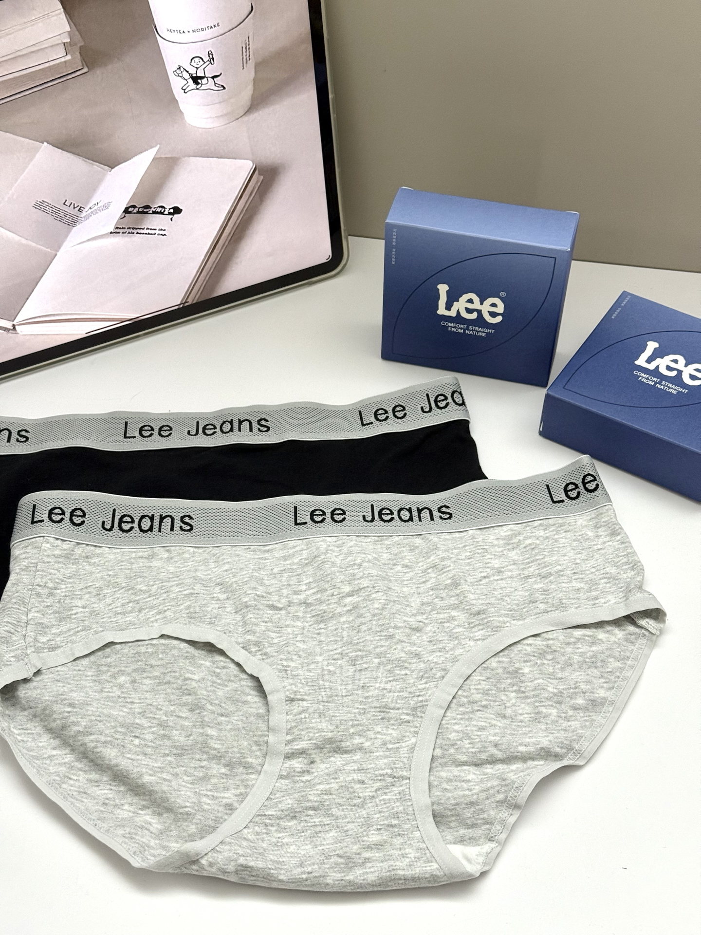 代購-Lee 經典101 檔部純棉 7A抗菌 透氣 不夾臀 三角內褲 女款