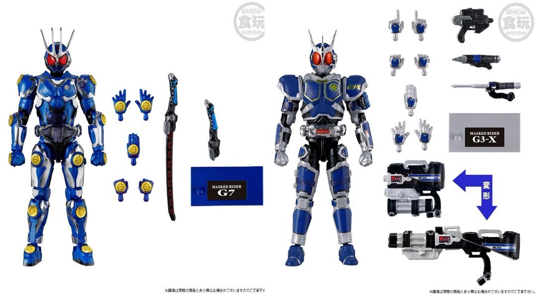 「ACG.GO」「預購」[魂SHOP限定] 裝動幪面超人 編年史 G7 & G3-X套裝