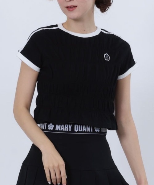 MARY QUANT / Shirring T-shirt