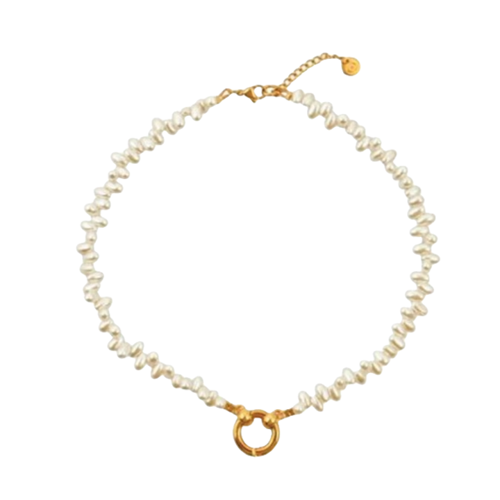 1MY0524-317 [MAYOL] Mother of Pearl Charm Necklaces  #CN5 (EU)