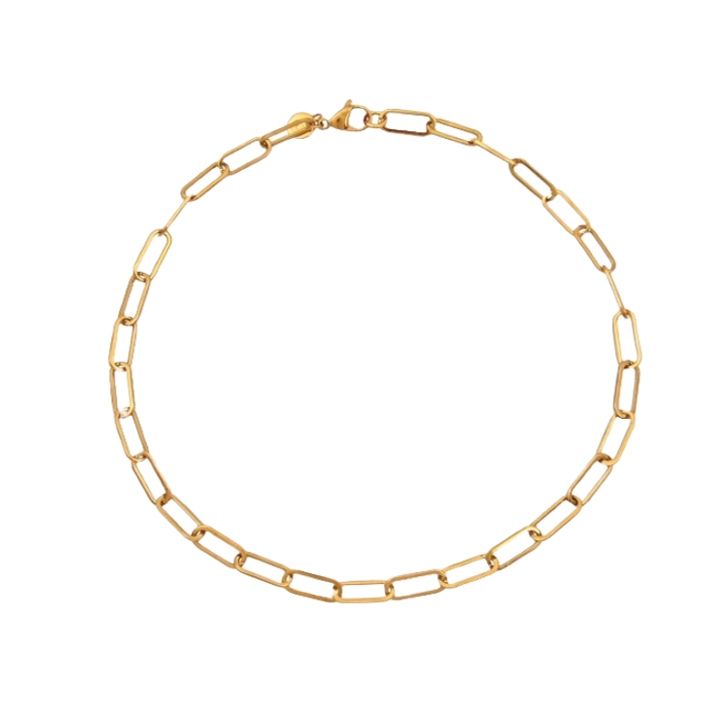 1MY0524-319 [MAYOL] Gold Plated Stainless Steel Charm Necklaces  #CN7 (EU)