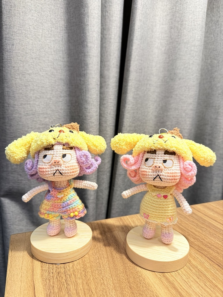 【預購】TH3217-卡通變裝醜娃吊飾『約13cm』『贈小包』((不列入會員折扣))