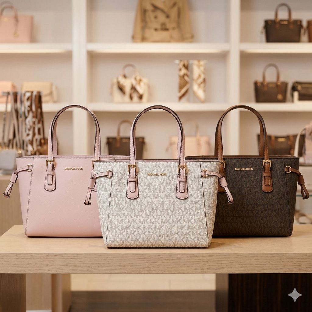【預購】Michael Kors H052387 Voyager 中型托特包
