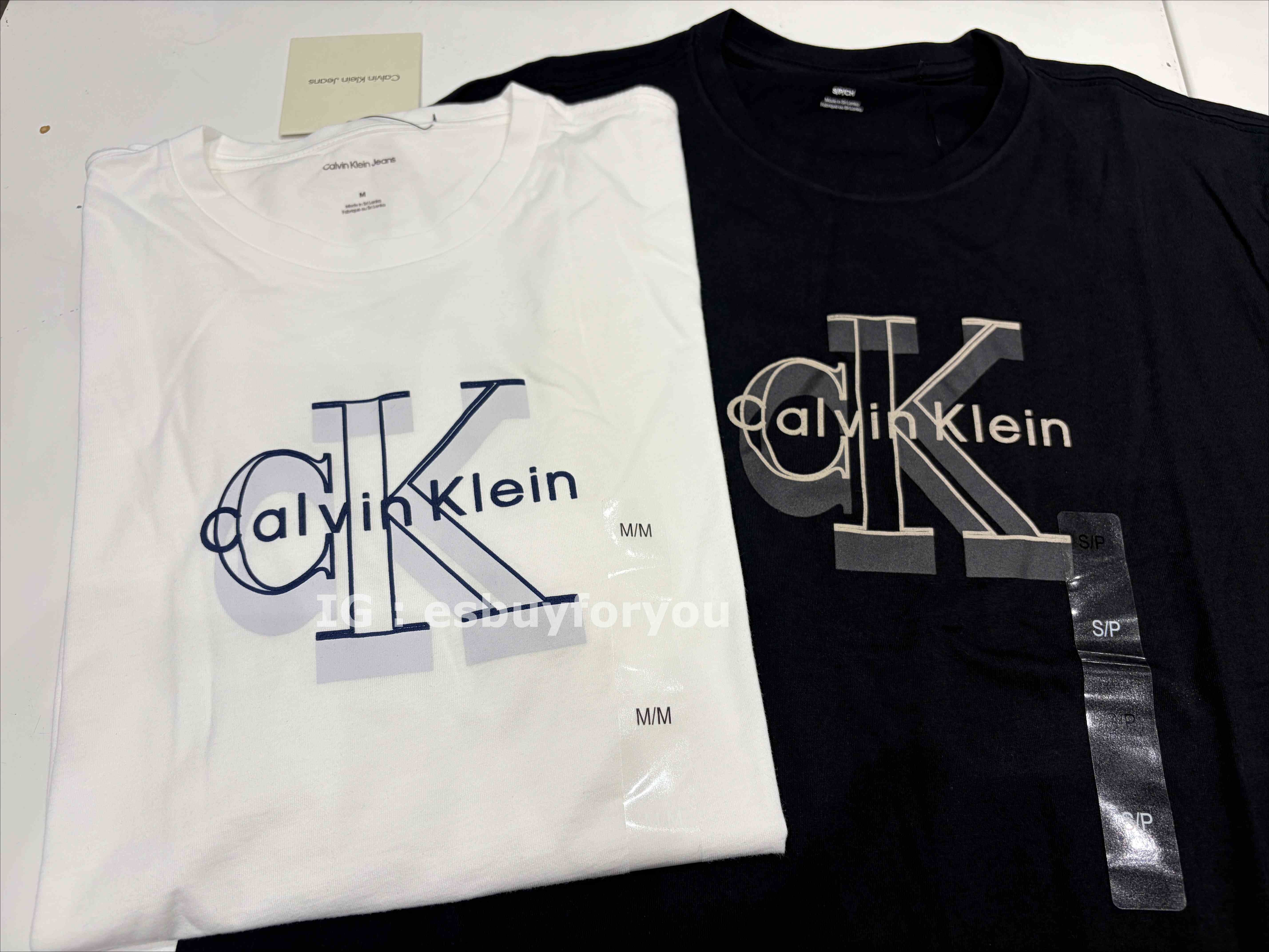 CK 男大人 造型KCK字樣 短TEE (2色)