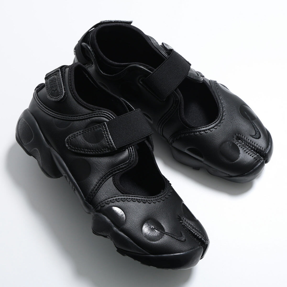 預購┃NIKE WMNS AIR RIFT 皮革 全黑 黑色點點 分趾鞋 忍者鞋