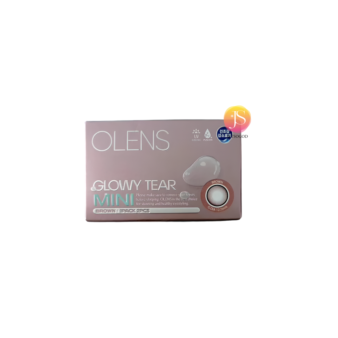 Olens Glowy Tear Mini Monthly (Brown)