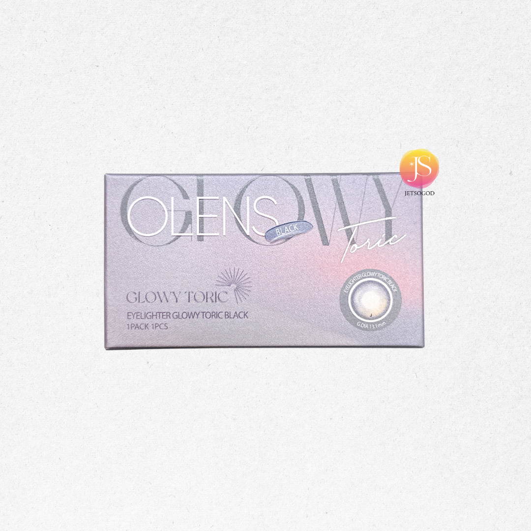 *散光*OLENS Glowy Monthly(Black)(1P)
