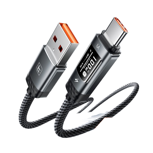 toocki X111A2 OLED Digital Display USB to Type-C 100 Data Cable -1M / 2M