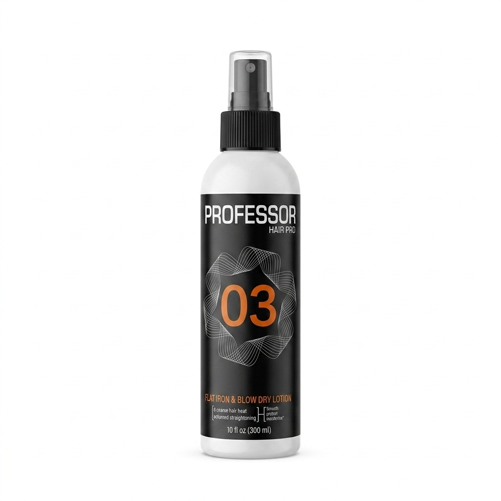 PROFESSOR Hair Pro. 03 Flat Iron n Blow Dry Lotion 175ml