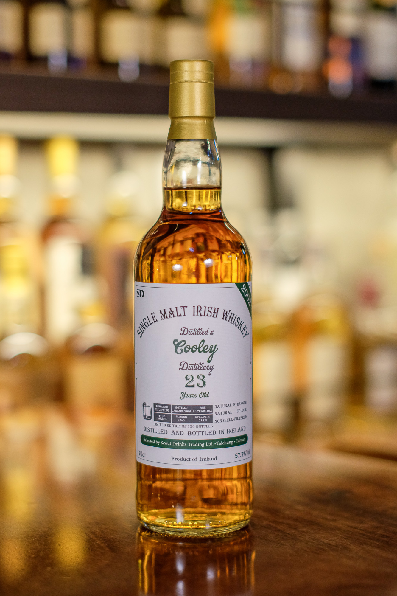 Cooley 2002/2026 23YO Barrel #2240 57.7% Scout Drinks