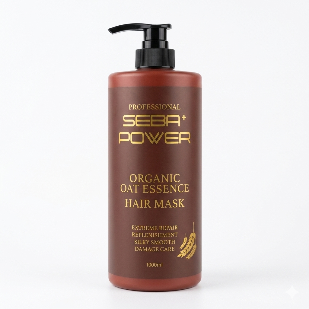 SEBA POWER Organic Oat Essence Hair Mask 1000ml