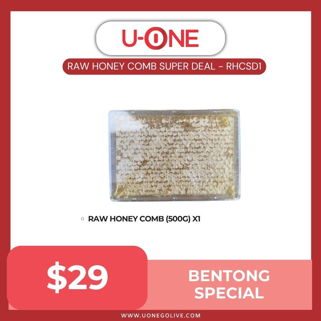 RAW HONEY COMB SUPER DEAL - RHCSD1