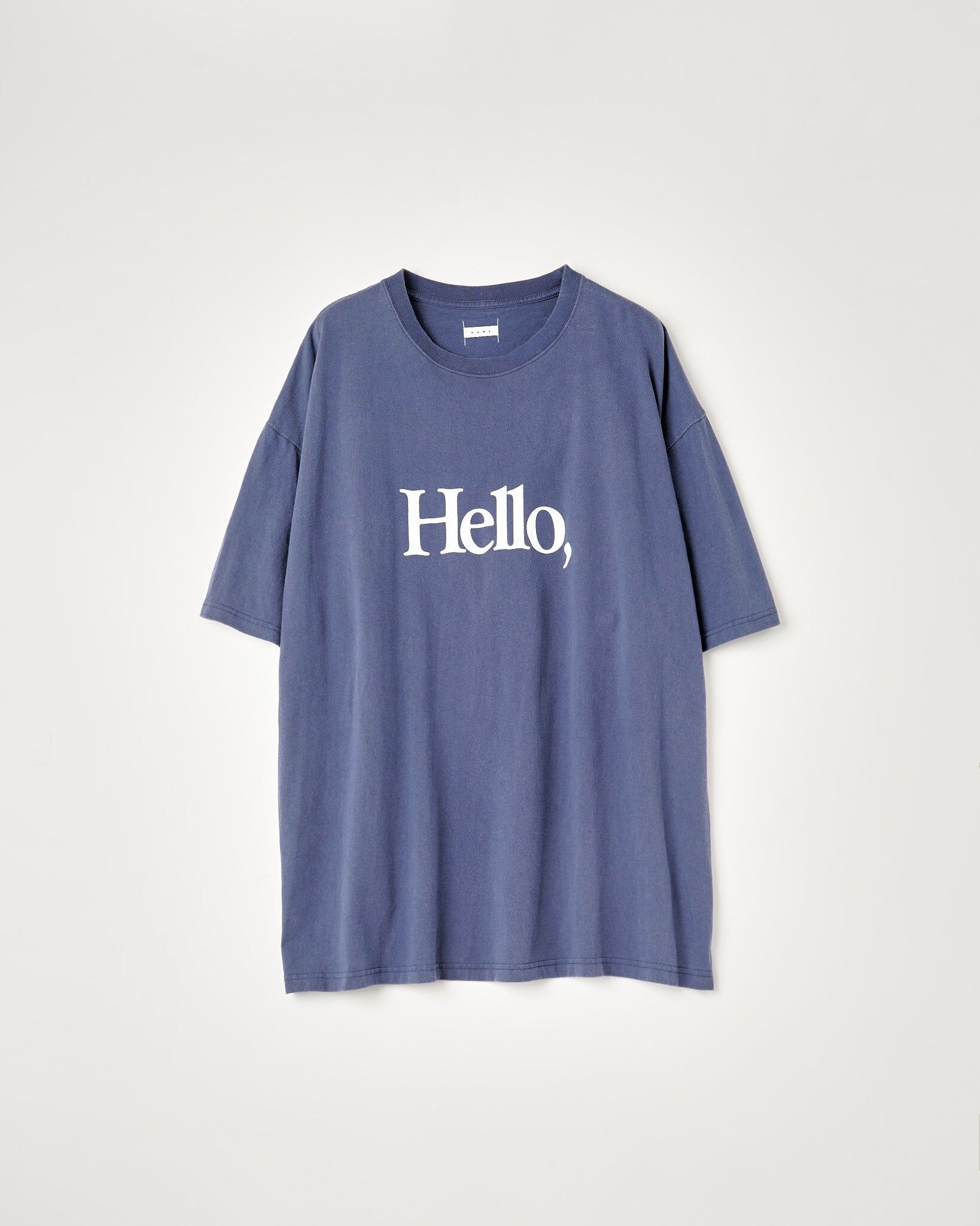 Name. - LOOSE FIT PRINT TEE : HELLO,GOOD BUY! / 2COLORS