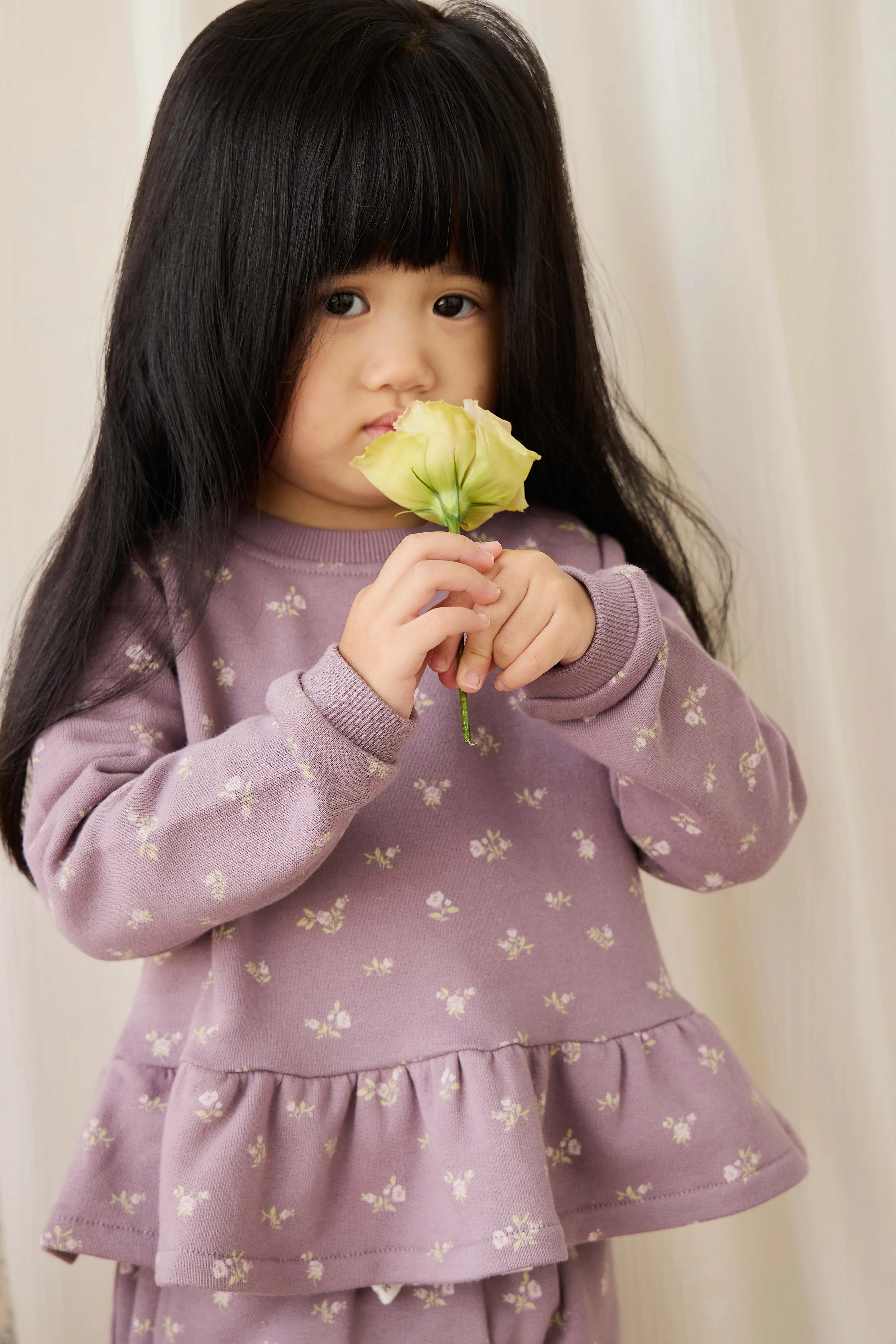 【預購】JAMIE KAY -Organic Cotton Emiko Sweatshirt (Isla Plum)