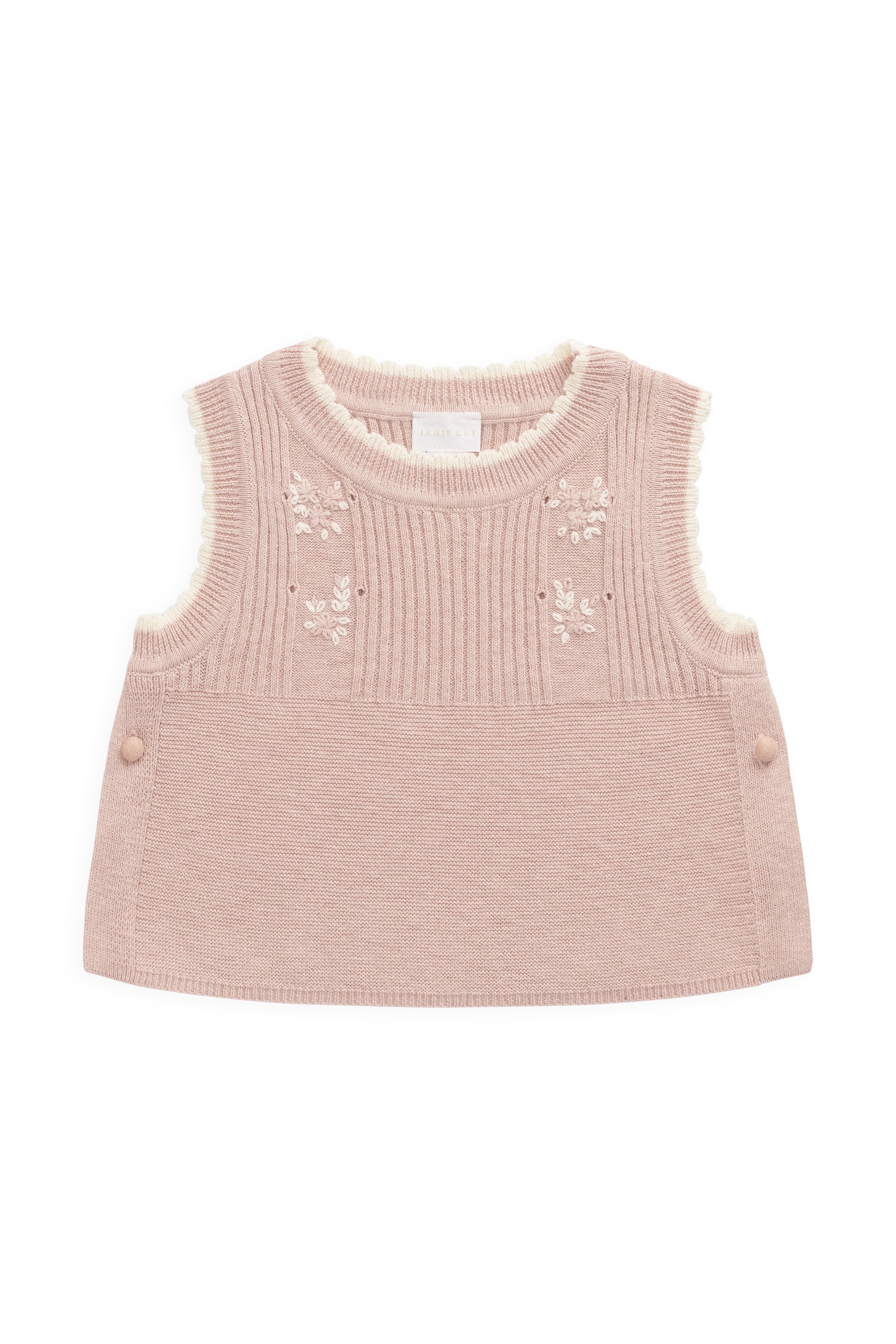 【預購】JAMIE KAY -Abbie Knitted Top (Sweetpea Marle Abbie Flower)