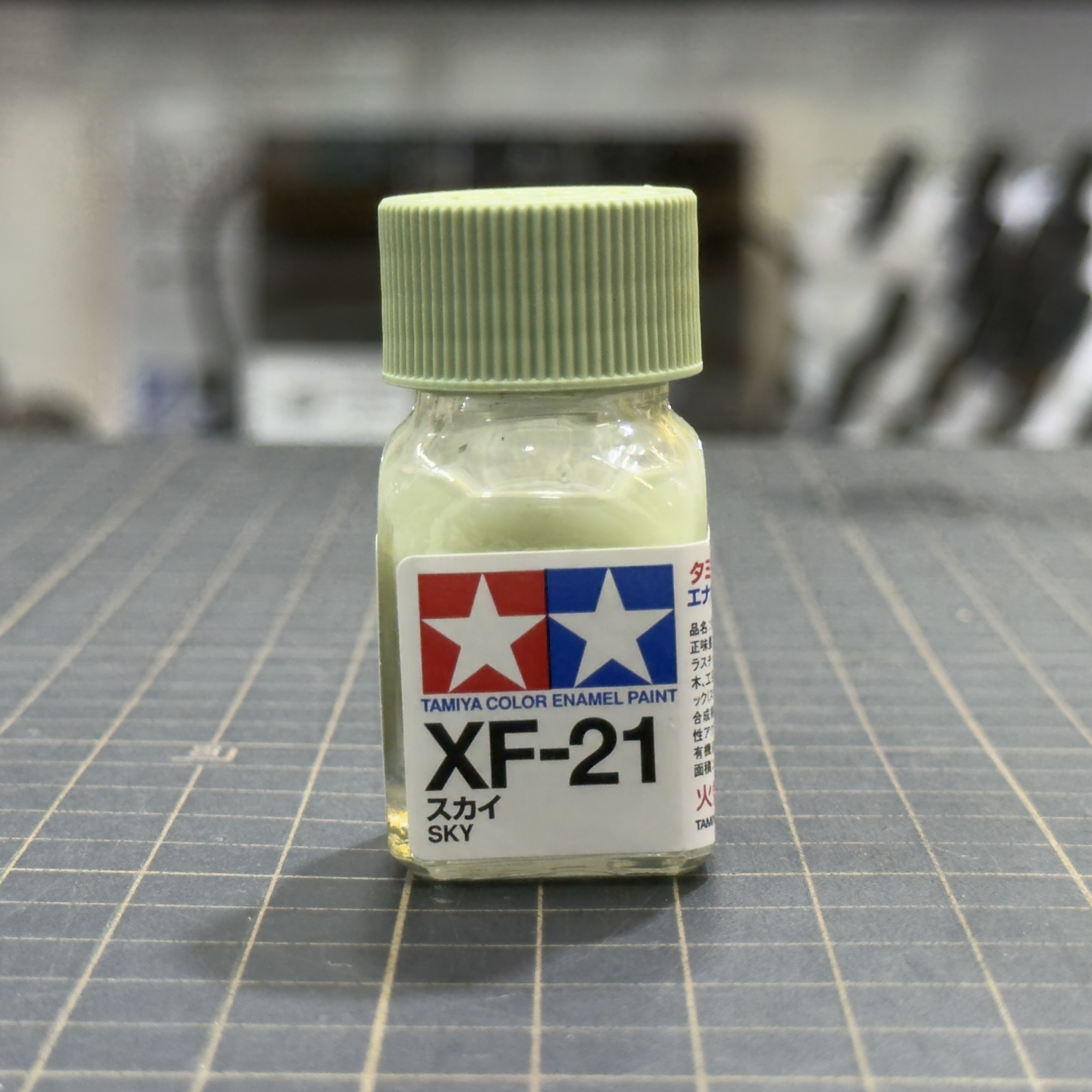 田宮 Tamiya 80321 XF-21 SKY ENAMEL COLOR FLAT