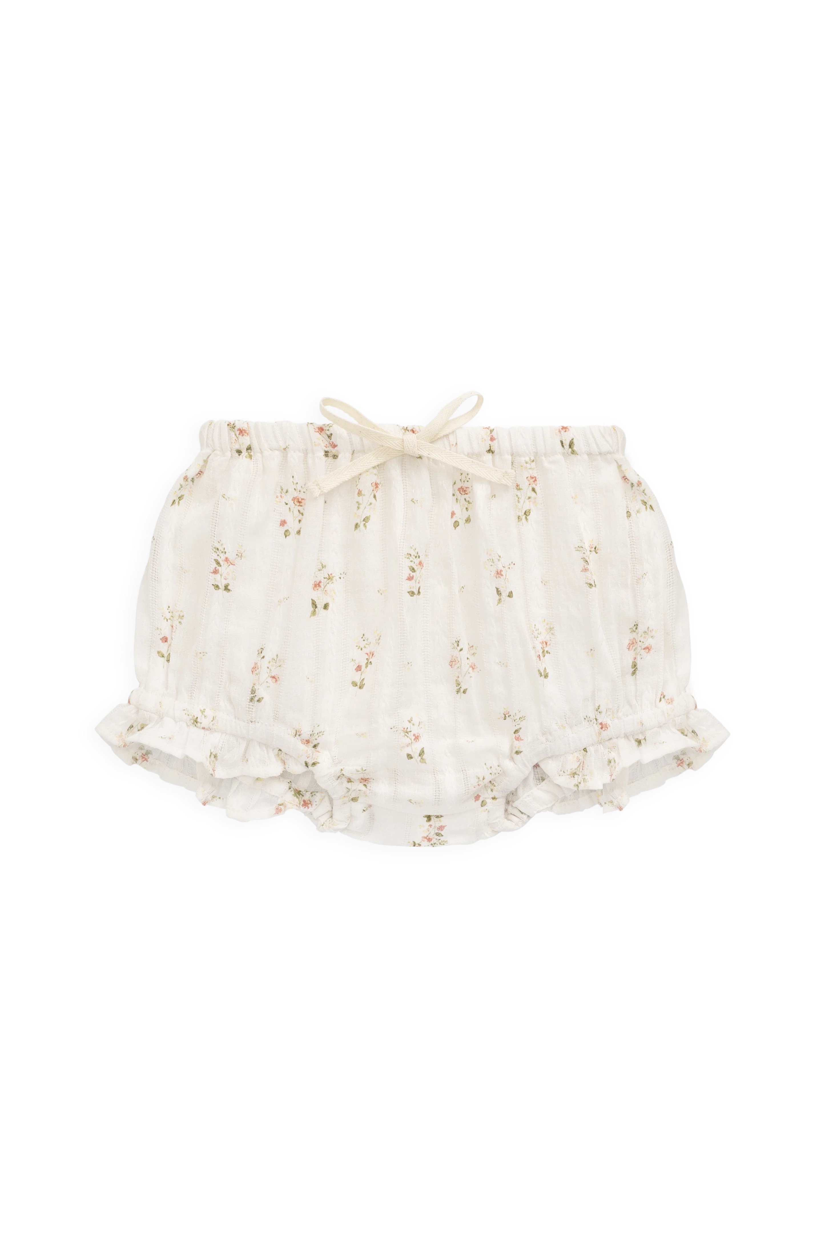 【預購】JAMIE KAY -Organic Cotton Frill Bloomer (Josepha Egret)
