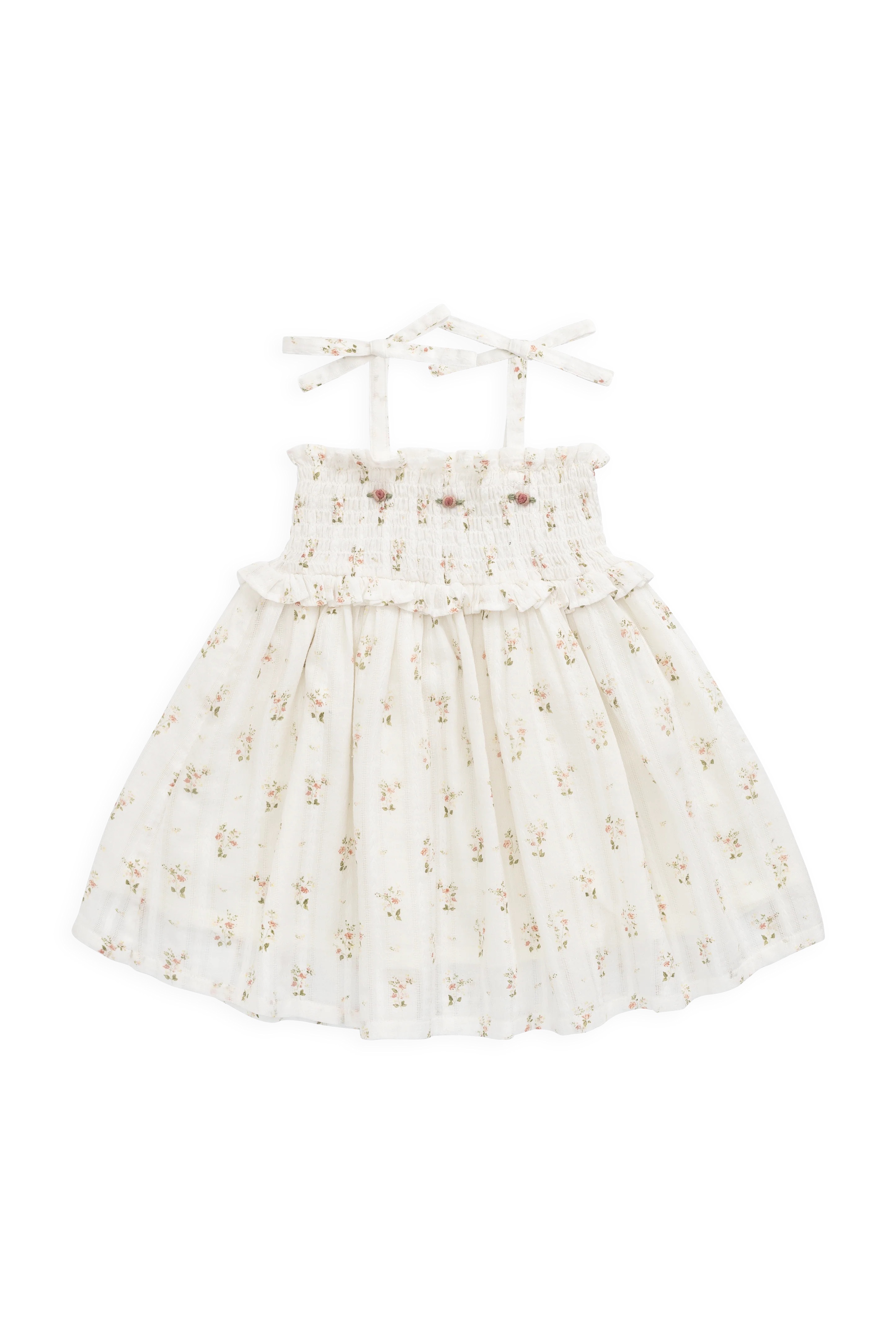 【預購】JAMIE KAY -Organic Cotton Saylor Dress (Josepha Egret)