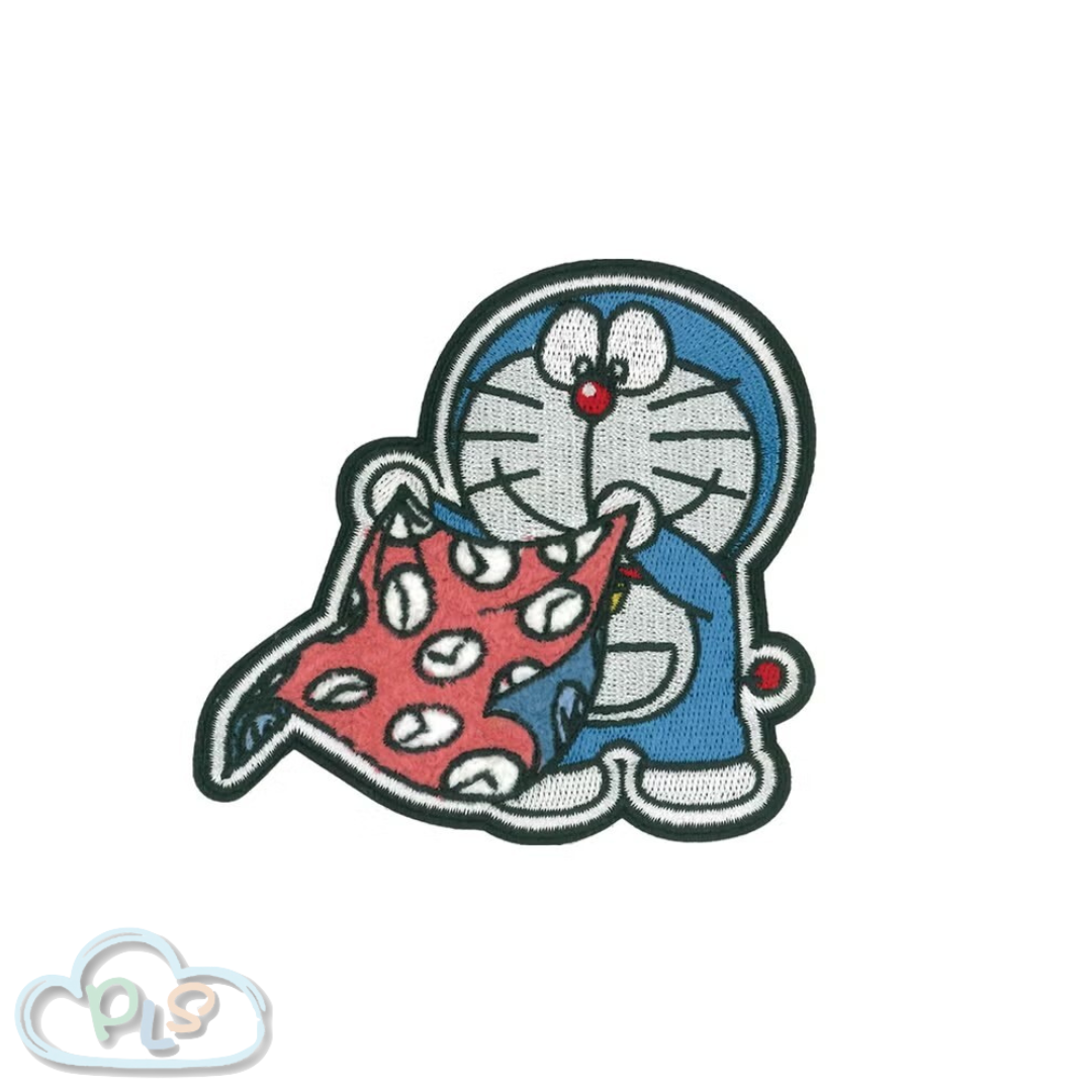 行李箱貼紙 時間布 多啦A夢 Siffler 藍色 #23034-1