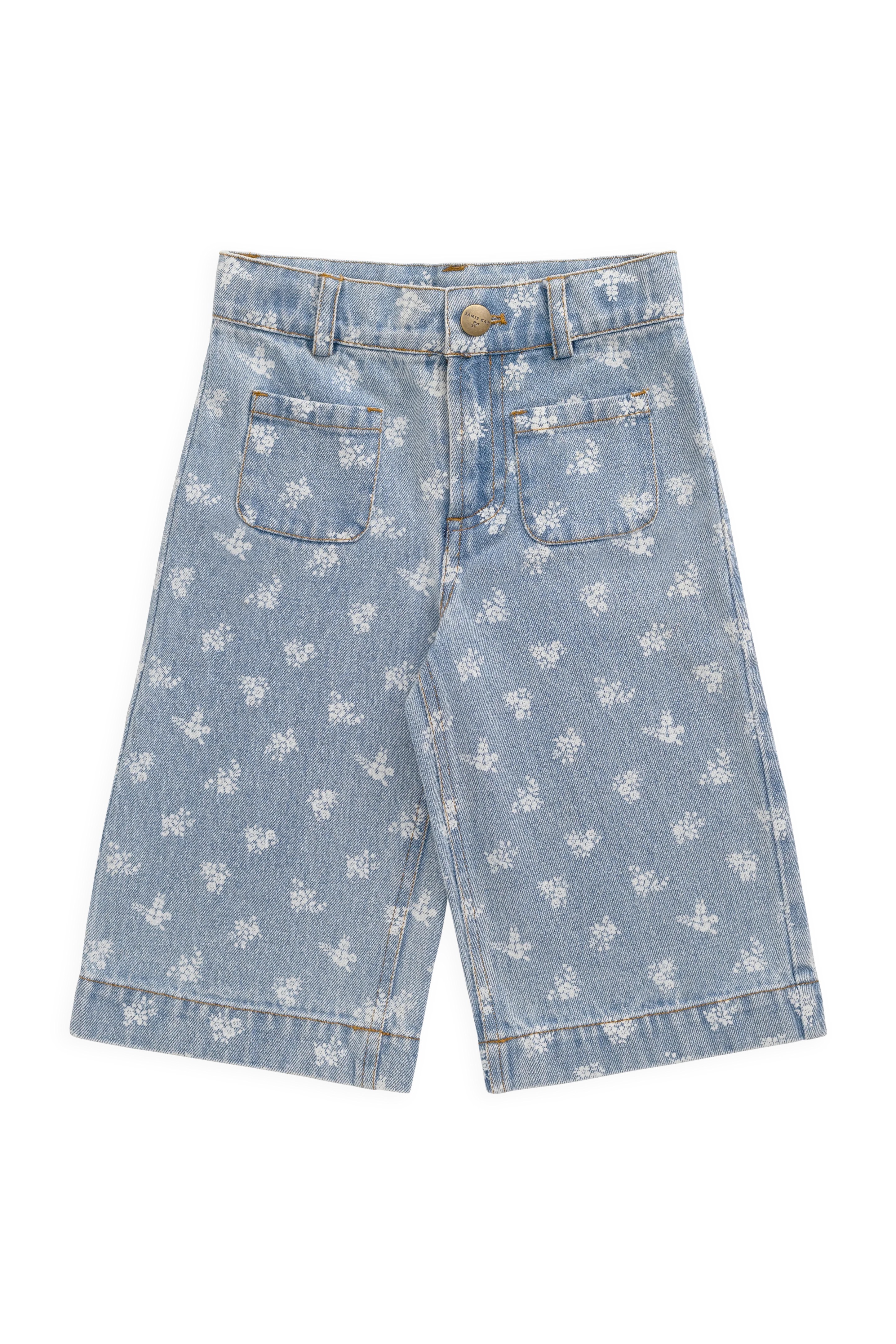 【預購】JAMIE KAY -Theodora Pant (Tully Floral Denim)