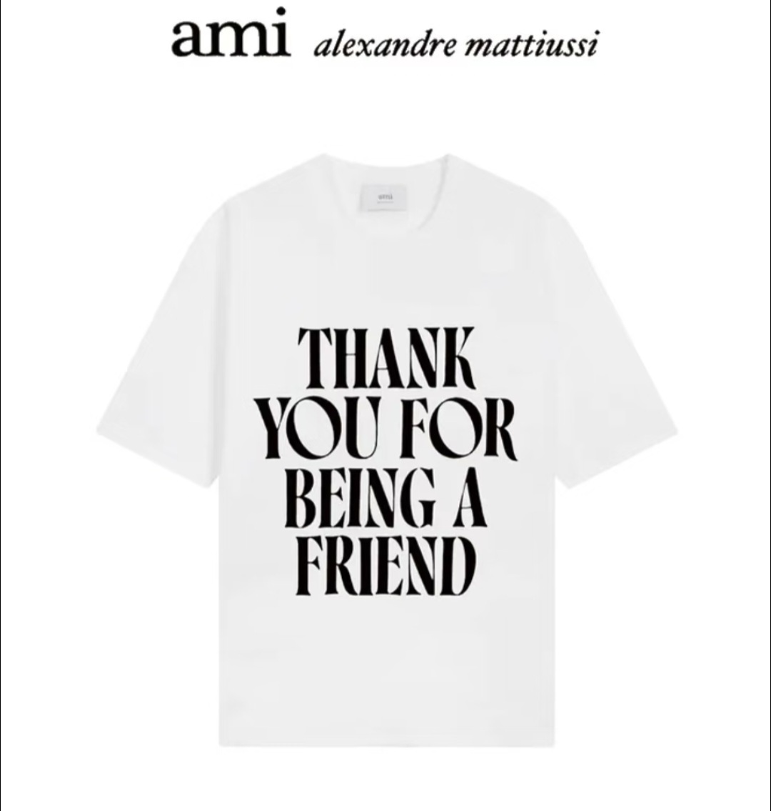 AMI 限定 友你真好 走秀款 Tee