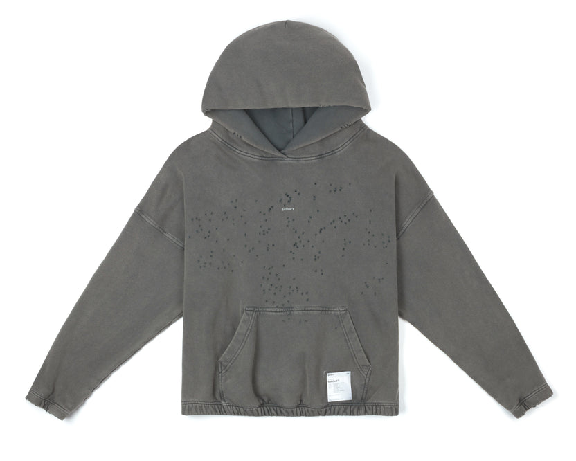 SATISFY｜MothTech™ Hoodie "Faded Black"