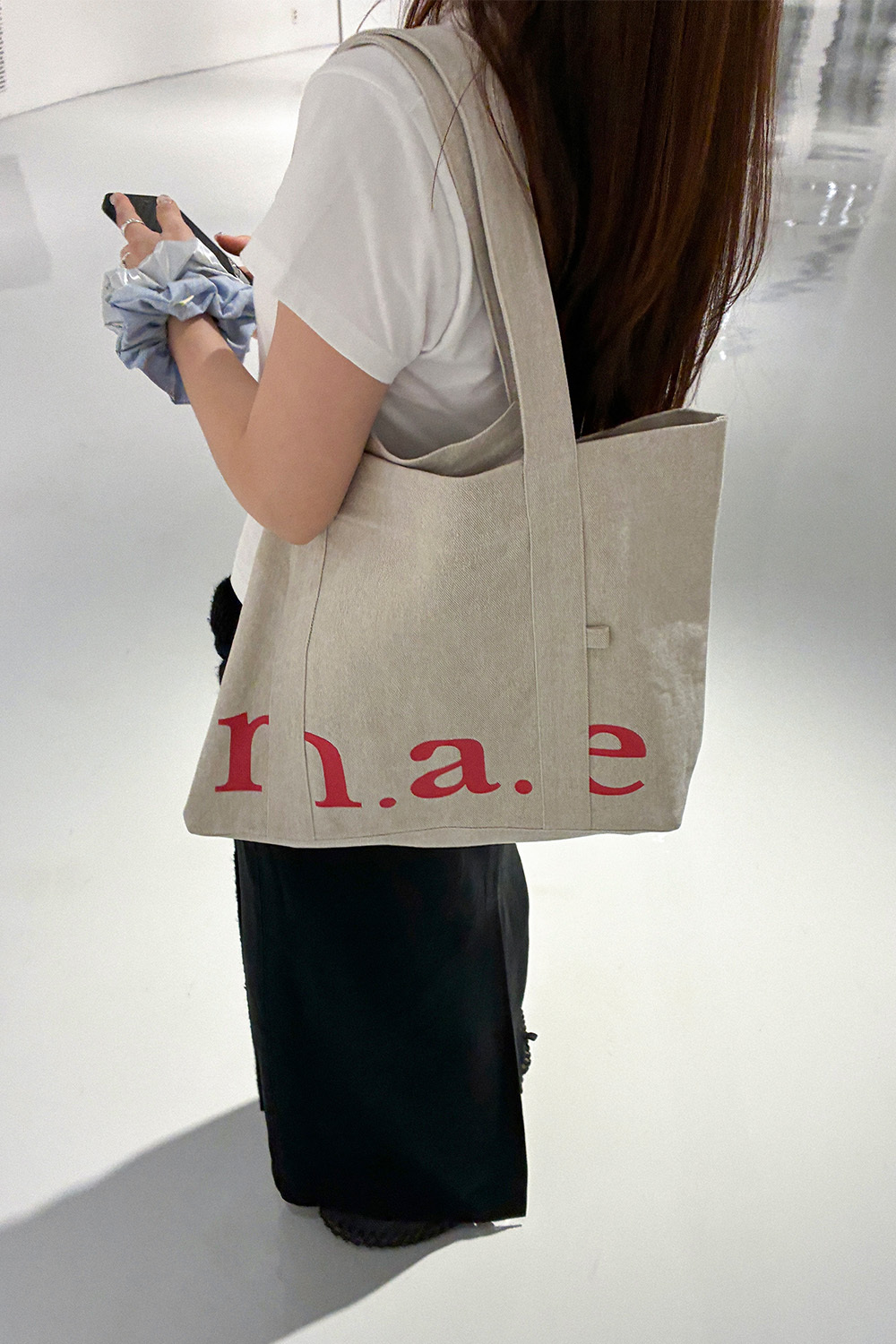 <韓國代購> MUCU AND EBONY 2WAY LOGO BAG