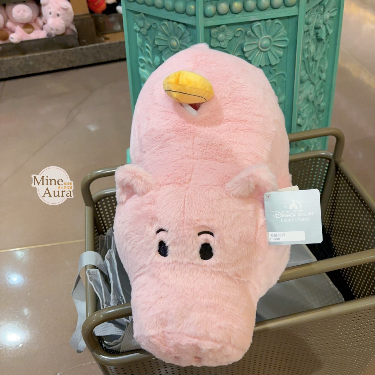 火腿豬 Ham L號 娃娃 玩偶 玩具總動員 Toy Story -上海迪士尼樂園