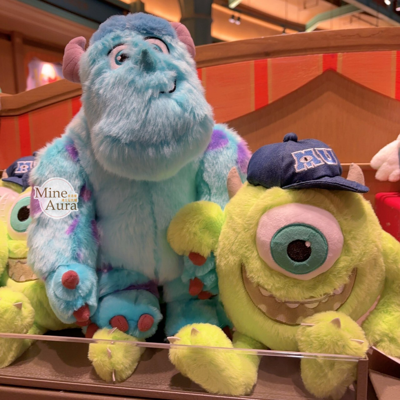 大眼仔 Mike Wazowski S號 娃娃 玩偶 怪獸電力公司 Monsters, Inc. -上海迪士尼樂園
