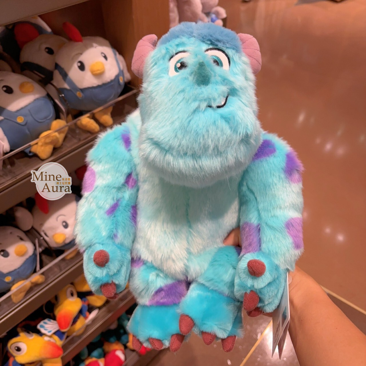 毛怪 蘇利文 Sullivan S號 娃娃 玩偶 怪獸電力公司 Monsters, Inc. -上海迪士尼樂園