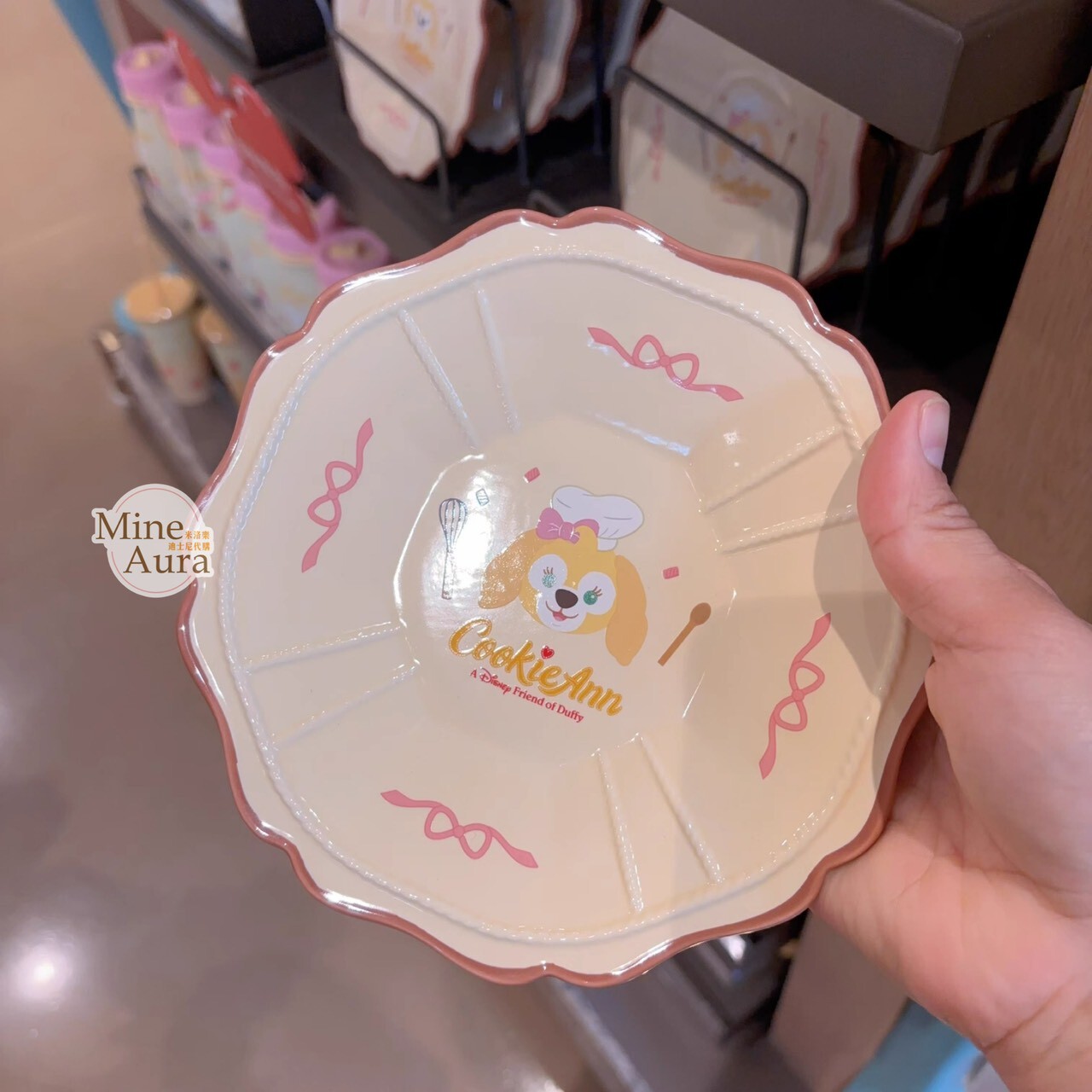 可琦安 餅乾 CookieAnn 圖案 陶瓷 馬克杯 水杯 / 杯碟 盤子 -上海迪士尼樂園